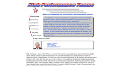 Desktop Screenshot of highperformanceteams.org